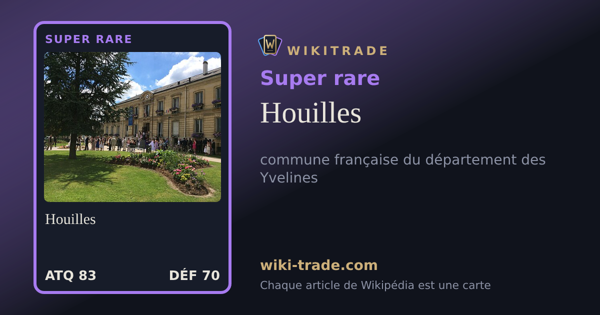Houilles — carte Super rare