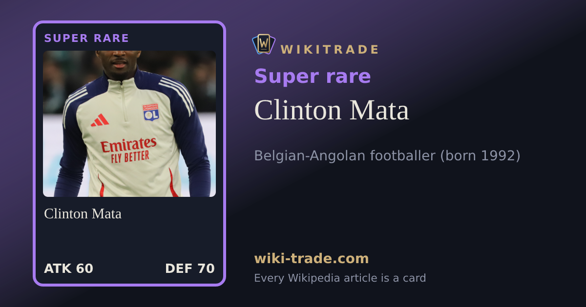 Clinton Mata — Super rare card