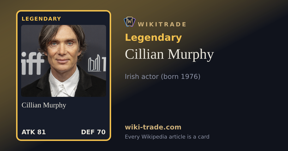 Cillian Murphy — Legendary card