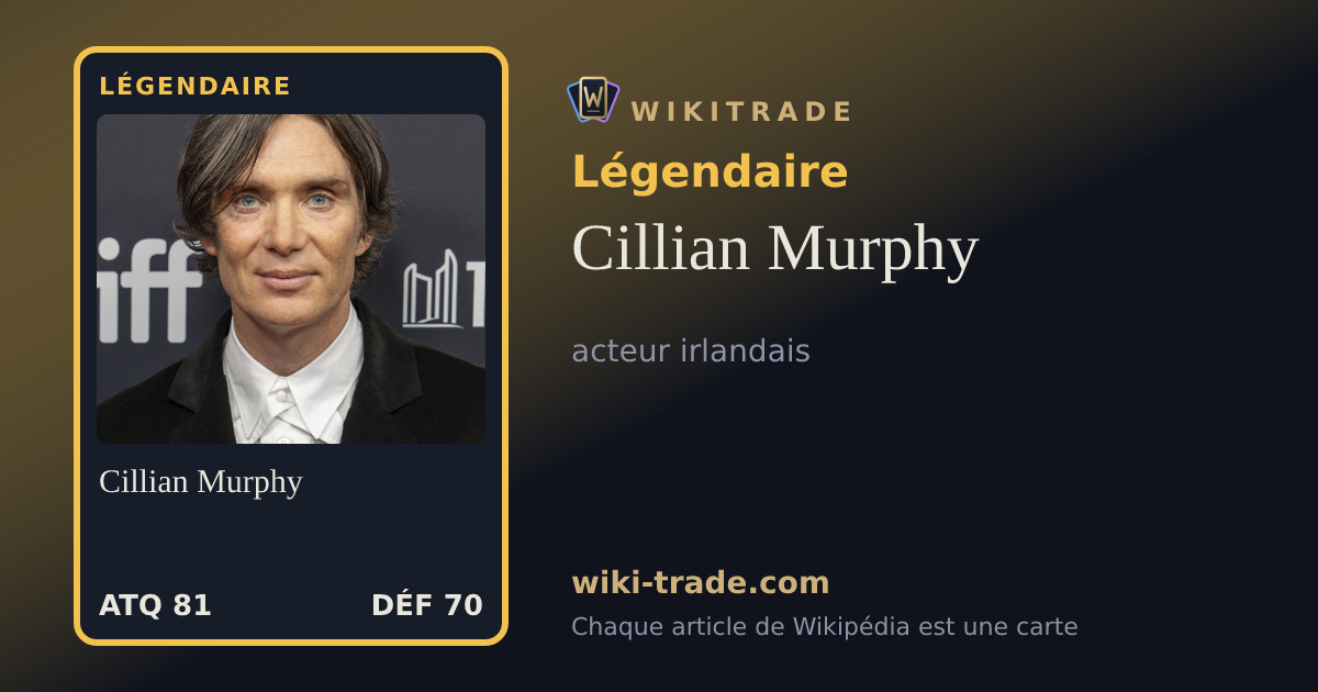 Cillian Murphy — carte Légendaire