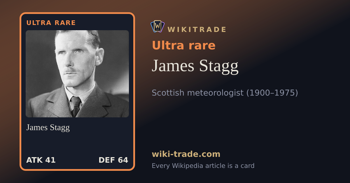 James Stagg — Ultra rare card