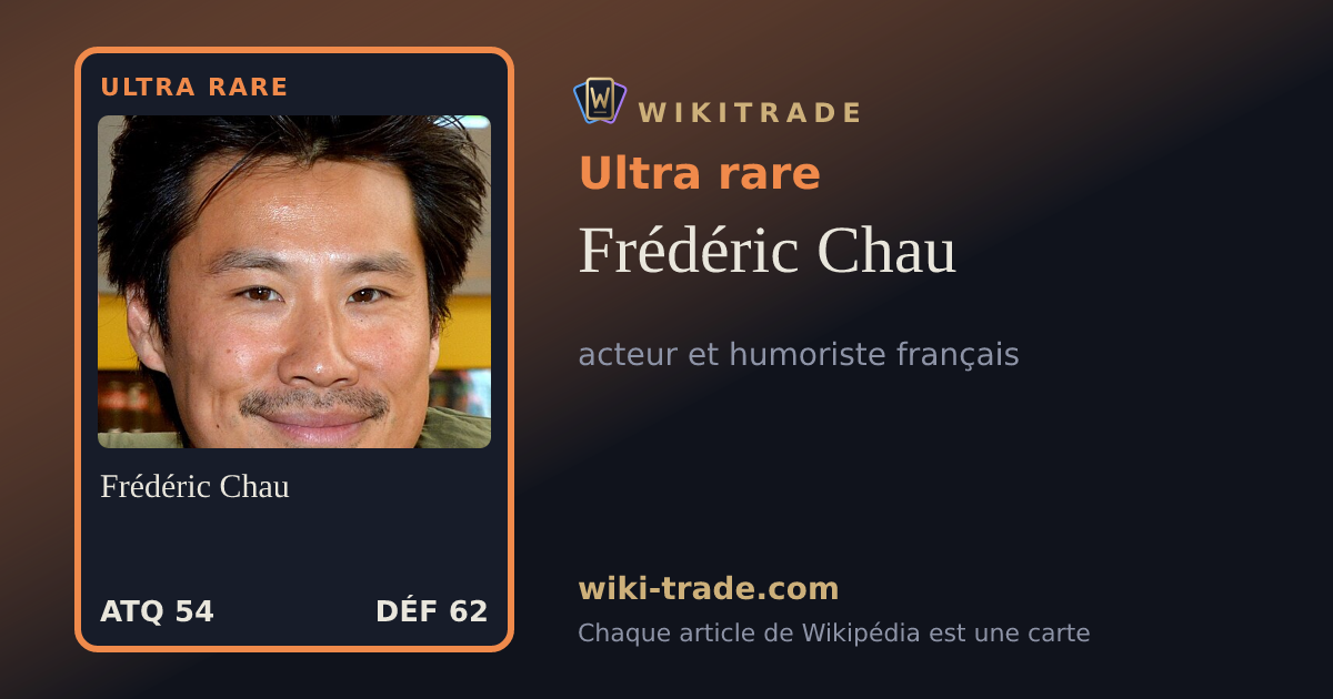 Frédéric Chau — carte Ultra rare