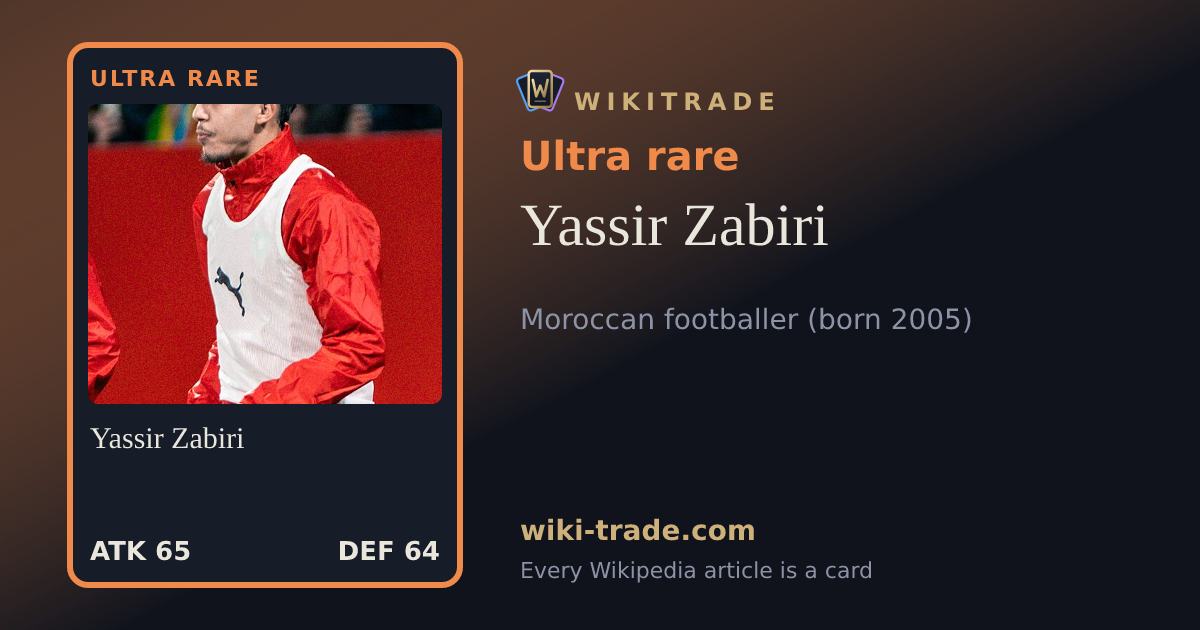 Yassir Zabiri — Ultra rare card