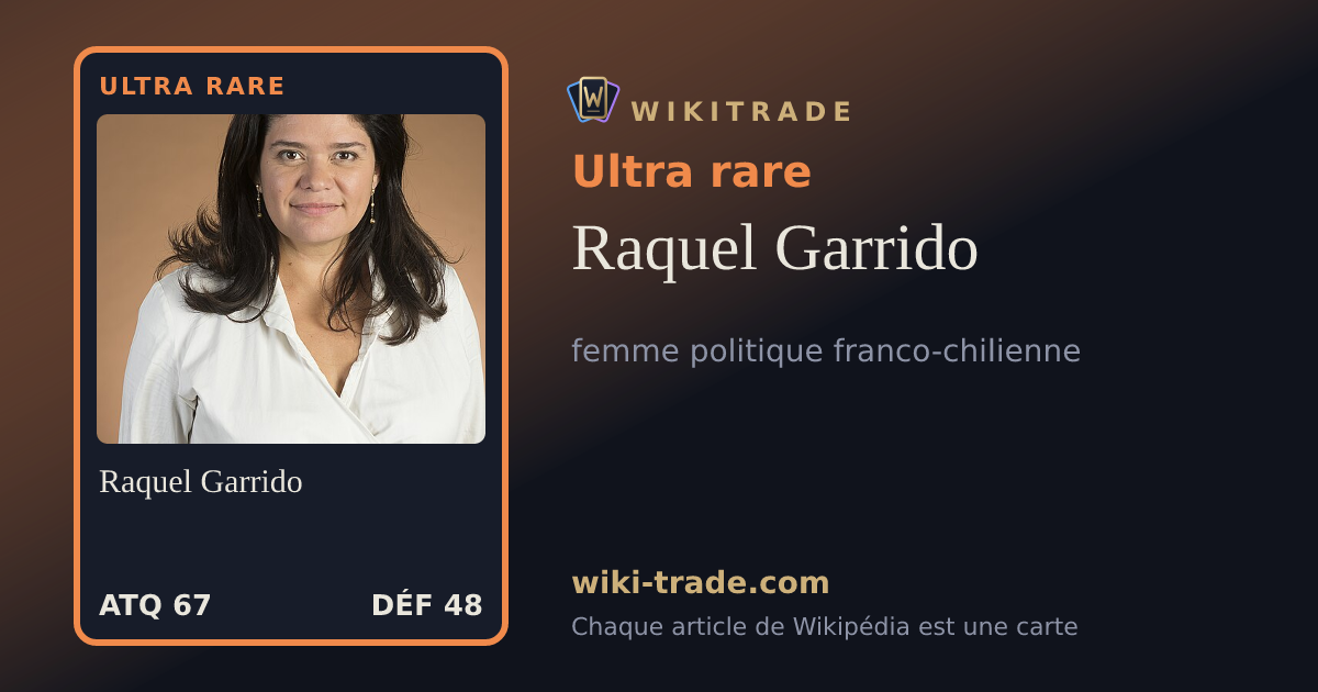 Raquel Garrido — carte Ultra rare