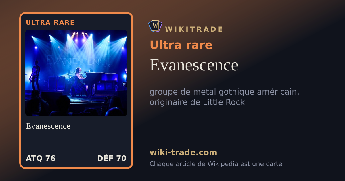 Evanescence — carte Ultra rare