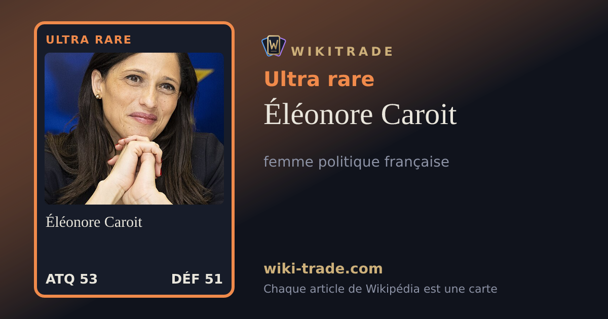 Éléonore Caroit — carte Ultra rare
