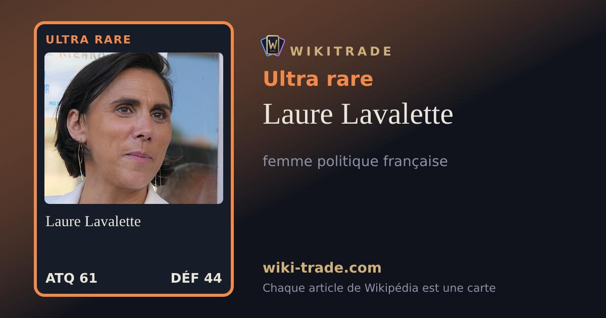 Laure Lavalette — carte Ultra rare