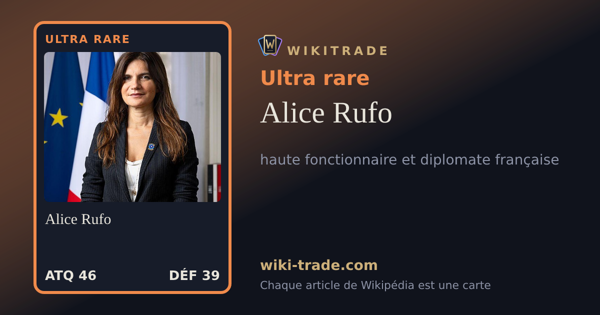 Alice Rufo — carte Ultra rare