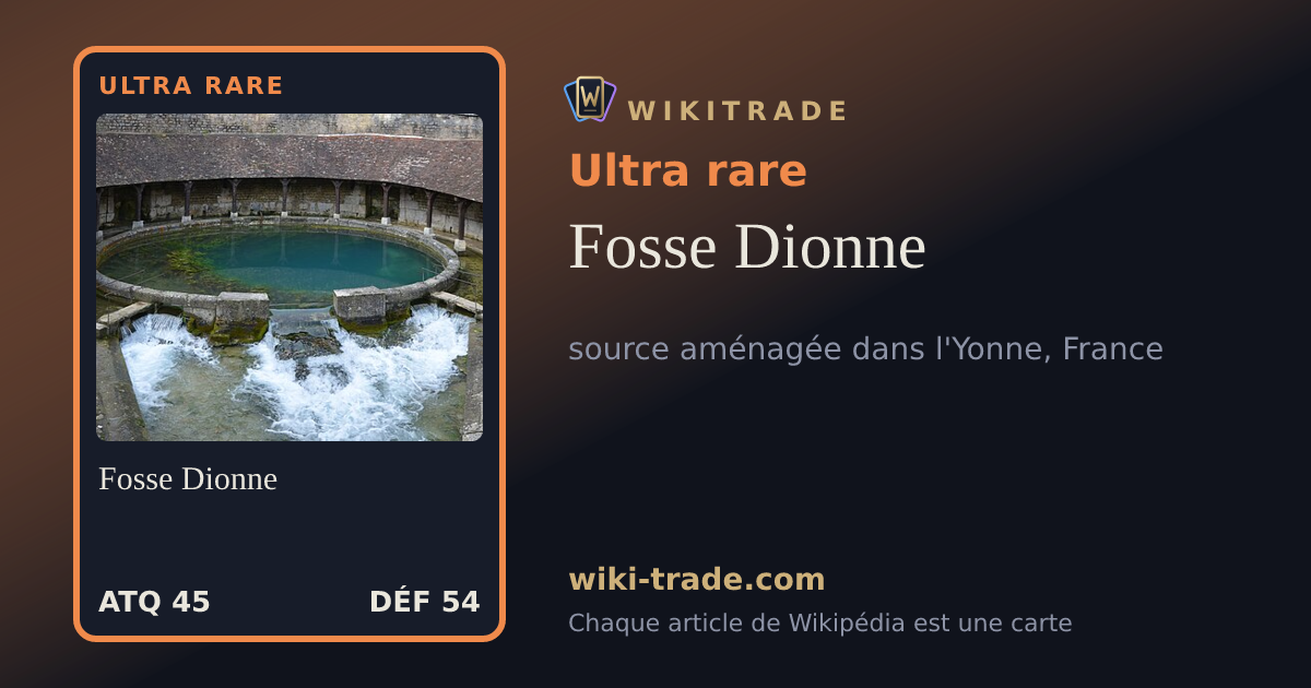 Fosse Dionne — carte Ultra rare