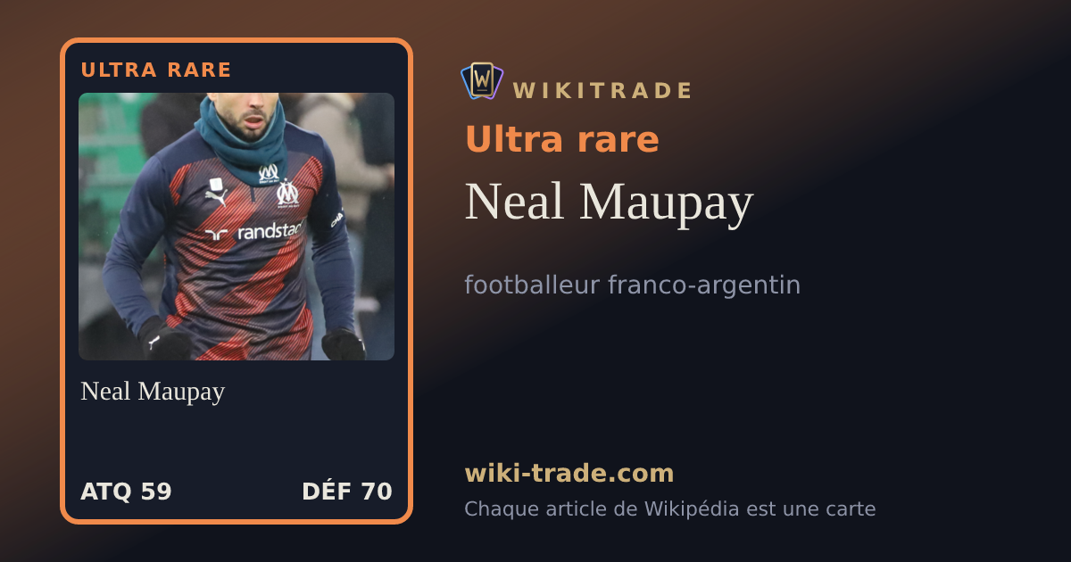 Neal Maupay — carte Ultra rare