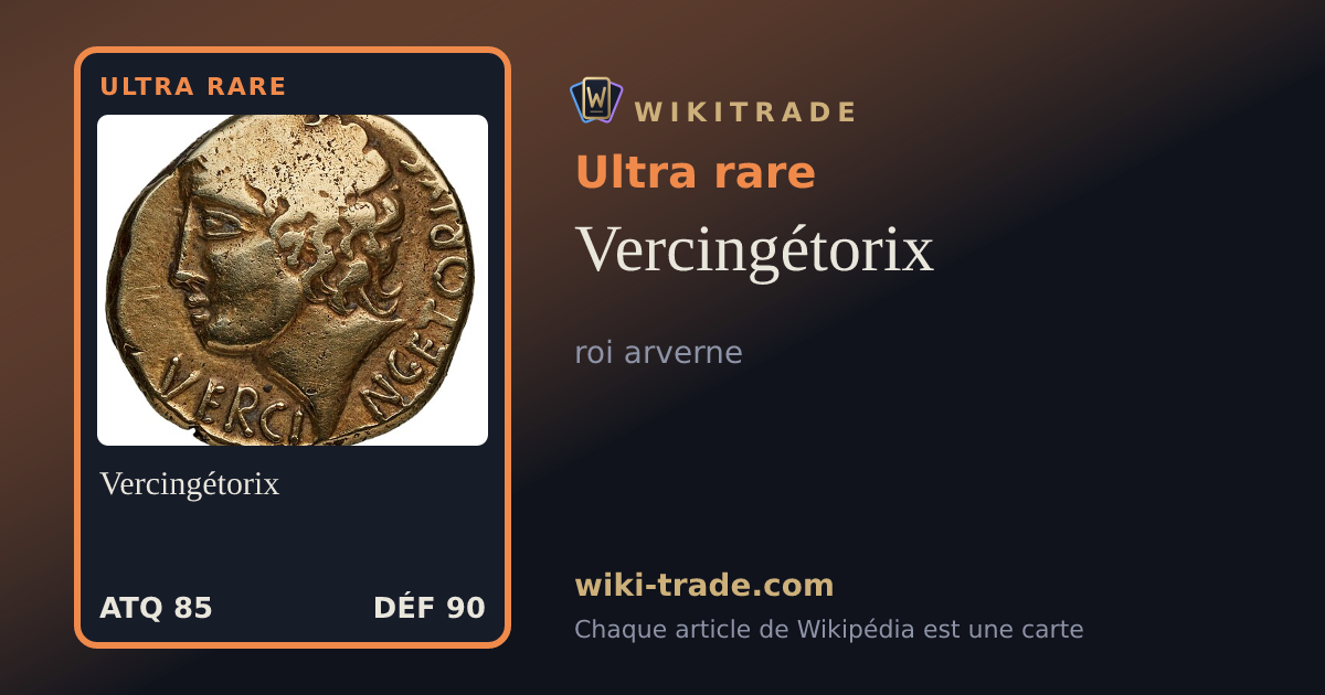 Vercingétorix — carte Ultra rare