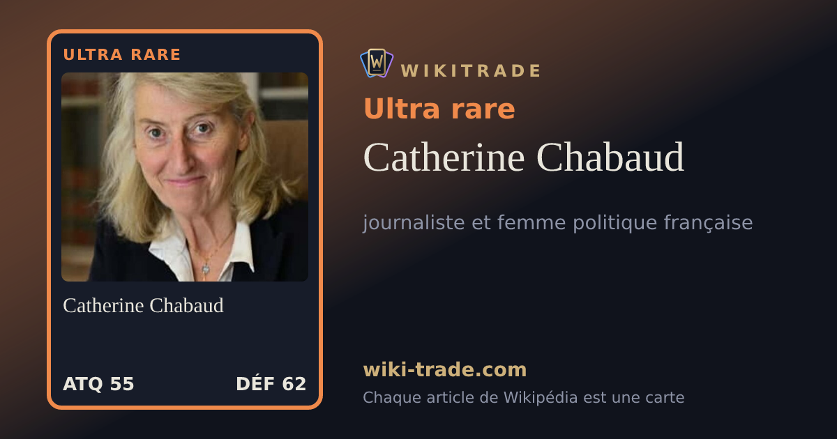 Catherine Chabaud — carte Ultra rare