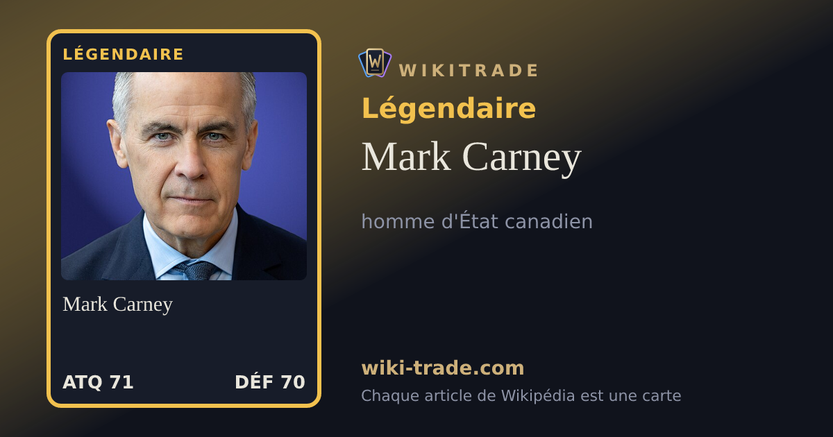 Mark Carney — carte Légendaire