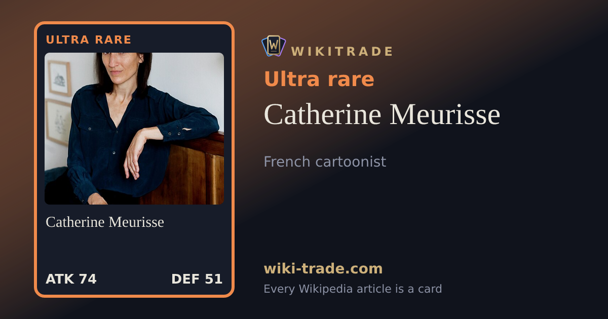 Catherine Meurisse — Ultra rare card