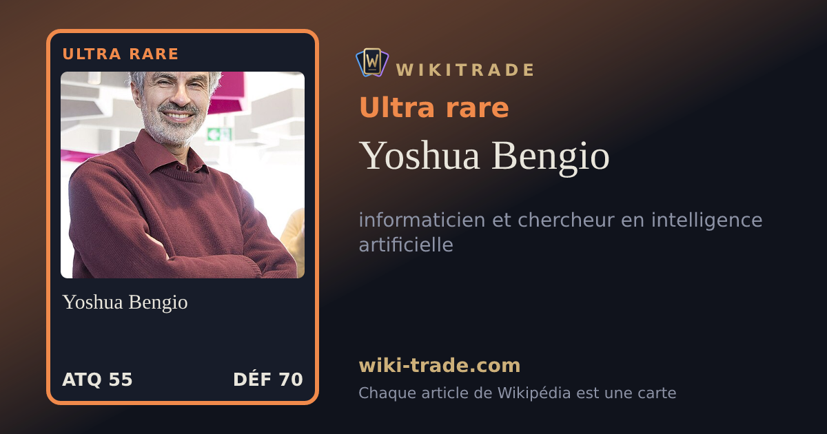Yoshua Bengio — carte Ultra rare