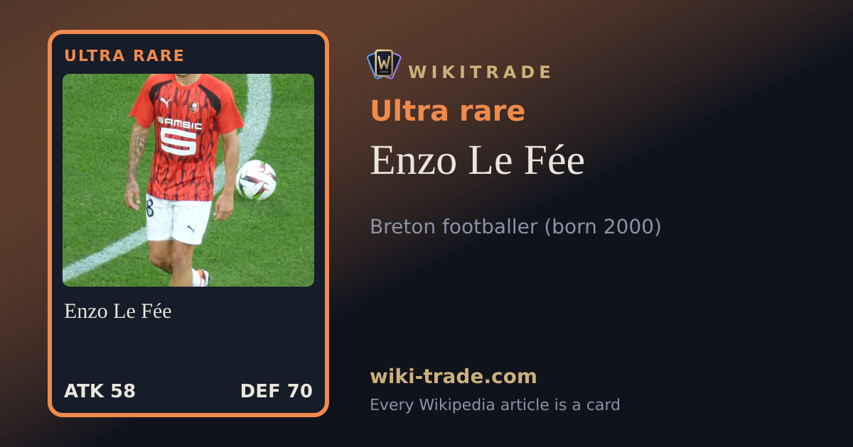 Enzo Le Fée — Ultra rare card