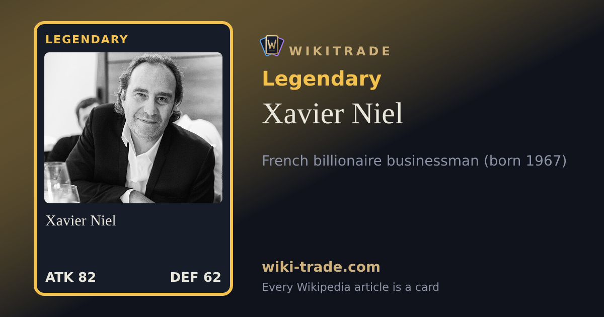 Xavier Niel — Legendary card