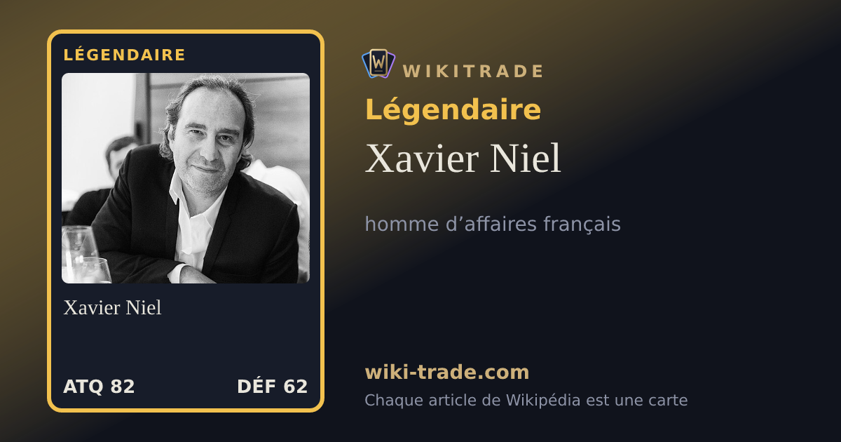 Xavier Niel — carte Légendaire