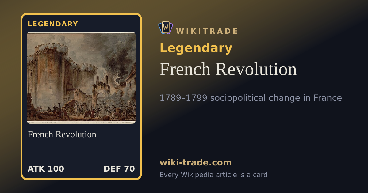 French Revolution — Legendary card