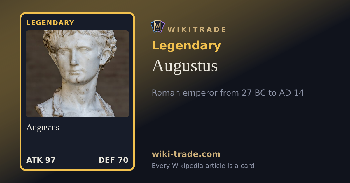 Augustus — Legendary card
