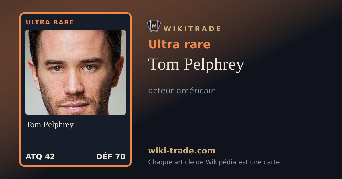 Tom Pelphrey — carte Ultra rare