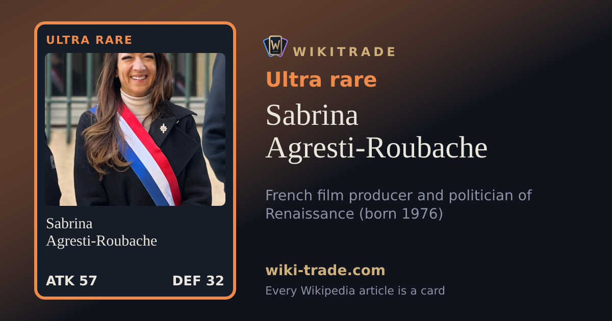 Sabrina Agresti-Roubache — Ultra rare card