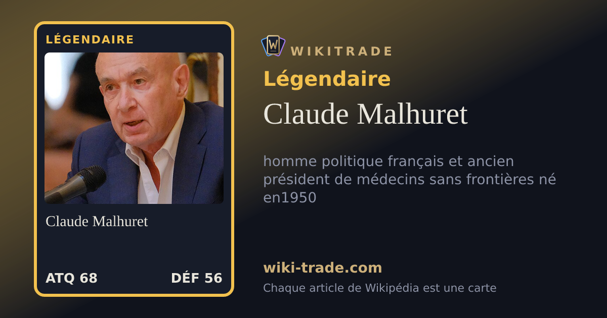 Claude Malhuret — carte Légendaire