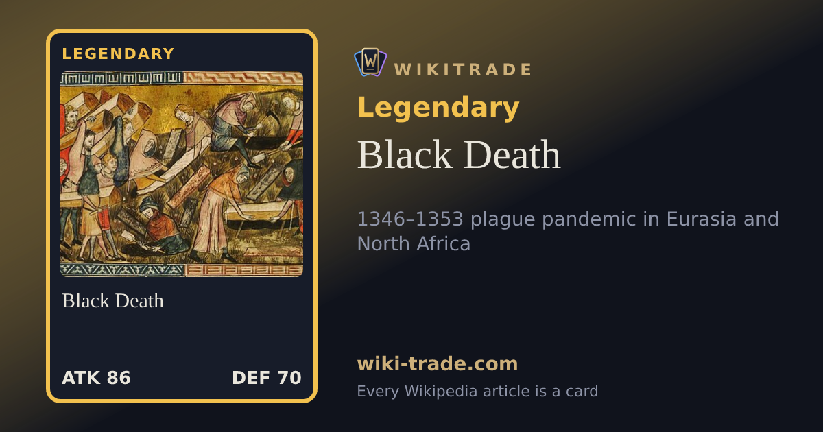 Black Death — Legendary card