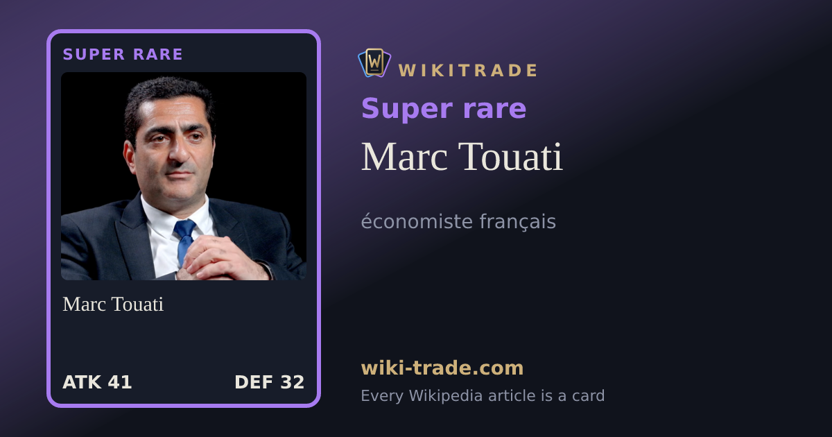 Marc Touati — Super rare card