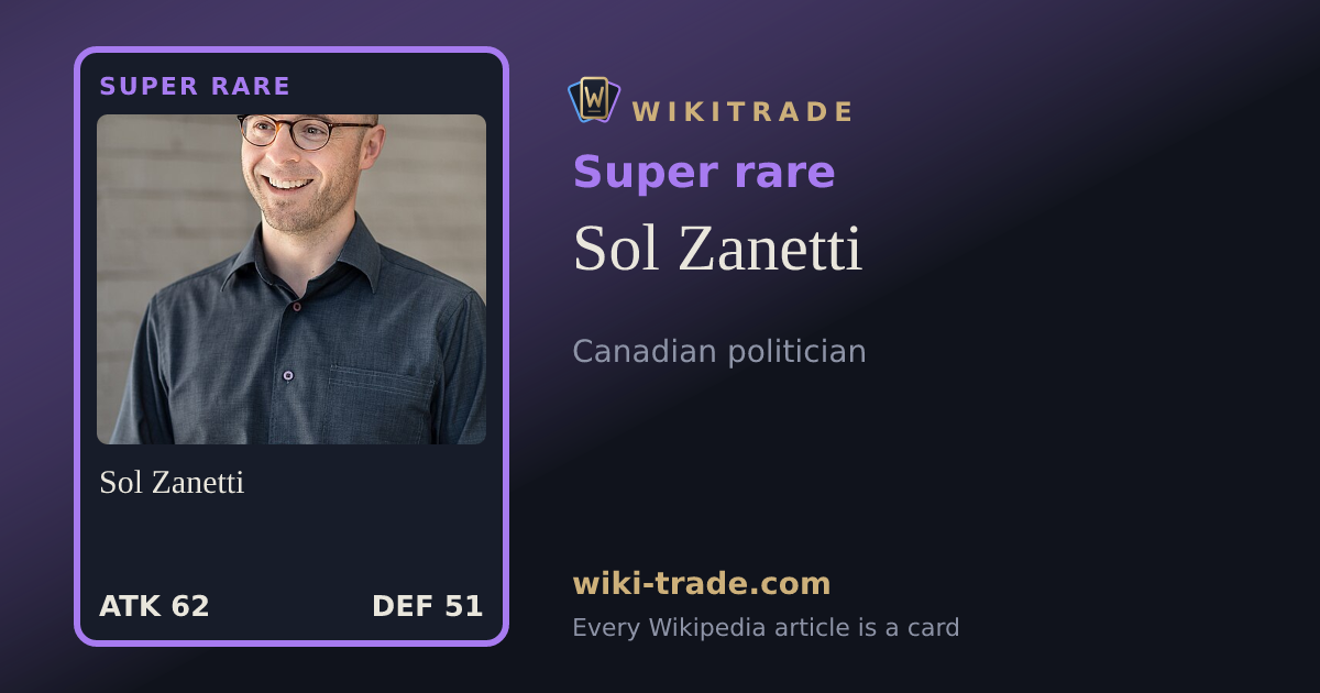 Sol Zanetti — Super rare card