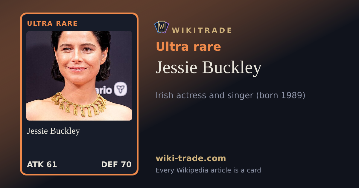Jessie Buckley — Ultra rare card