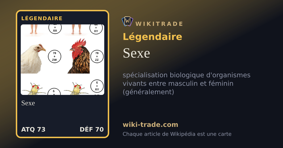 Sexe — carte Légendaire