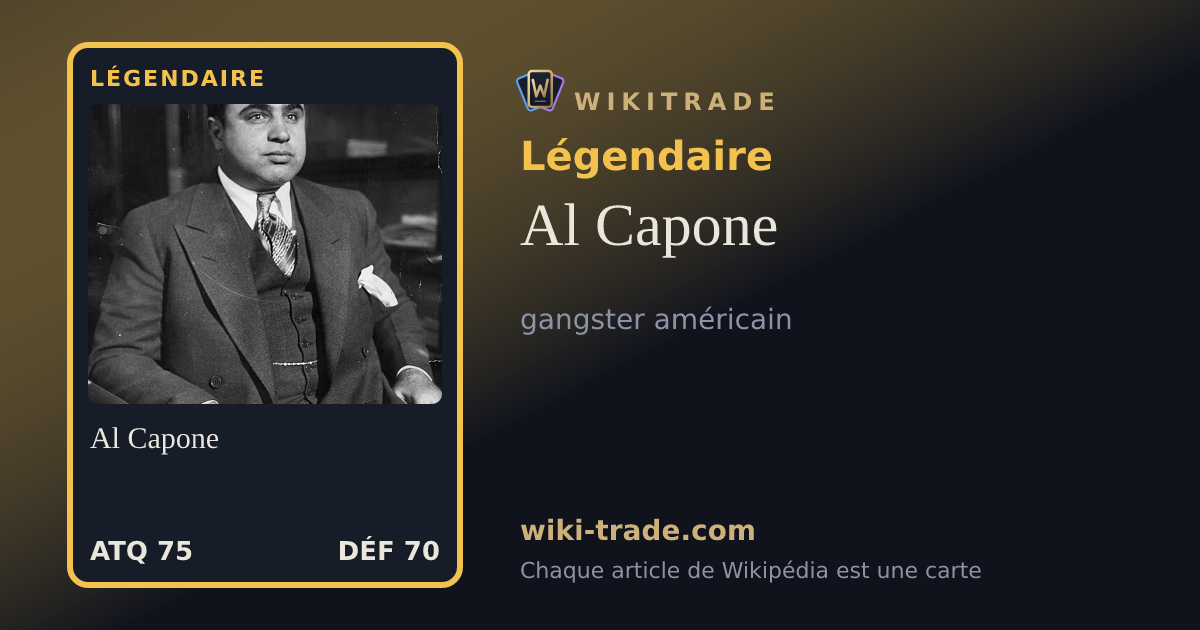 Al Capone — carte Légendaire