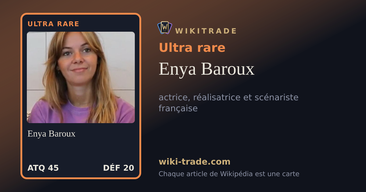 Enya Baroux — carte Ultra rare