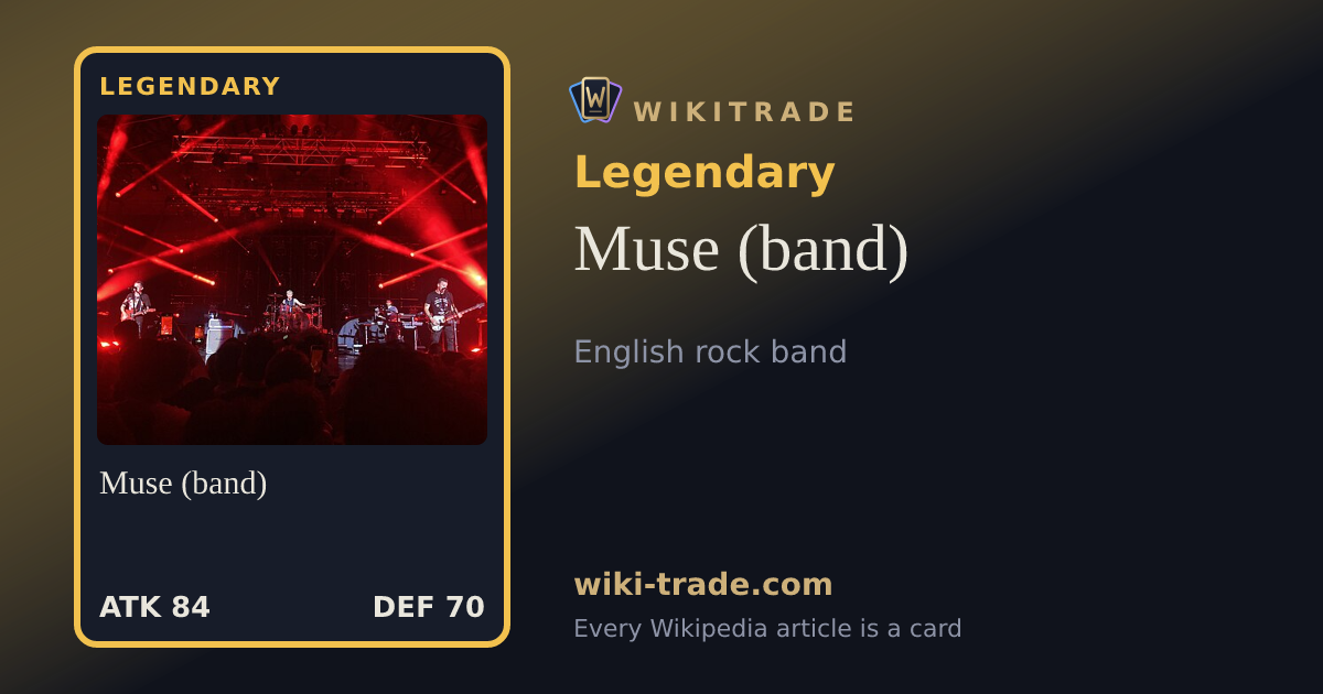 Muse (band) — Legendary card