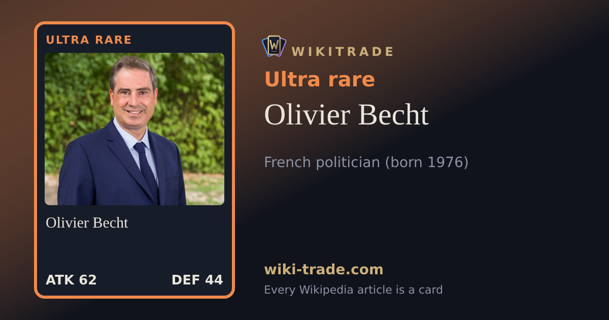 Olivier Becht — Ultra rare card