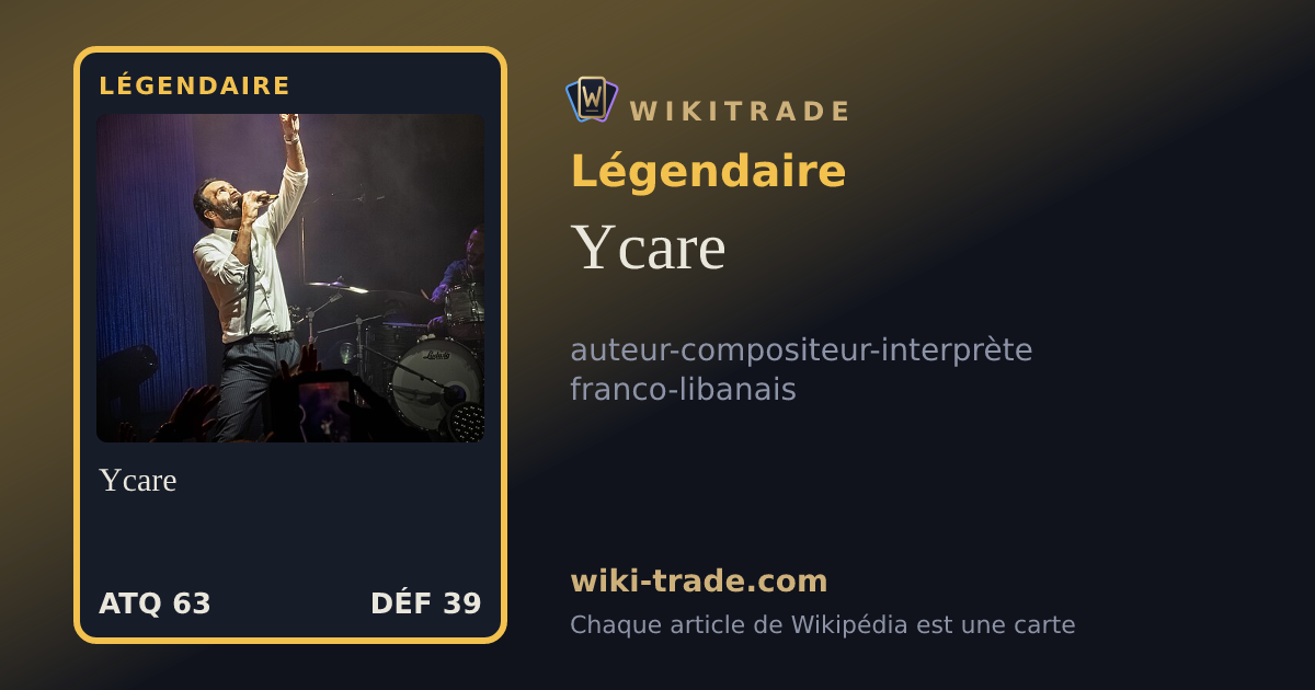 Ycare — carte Légendaire