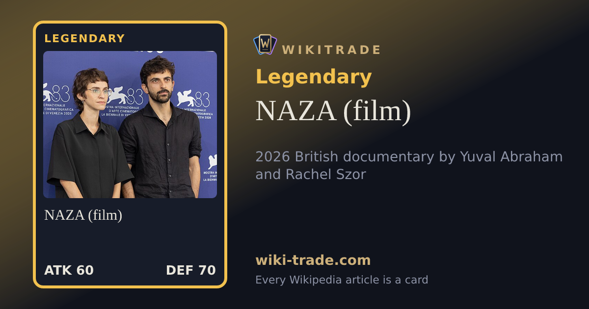 NAZA (film) — Legendary card