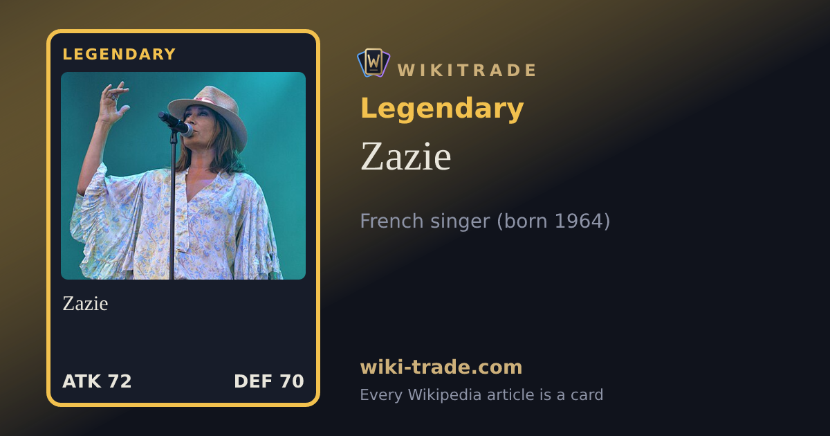 Zazie — Legendary card