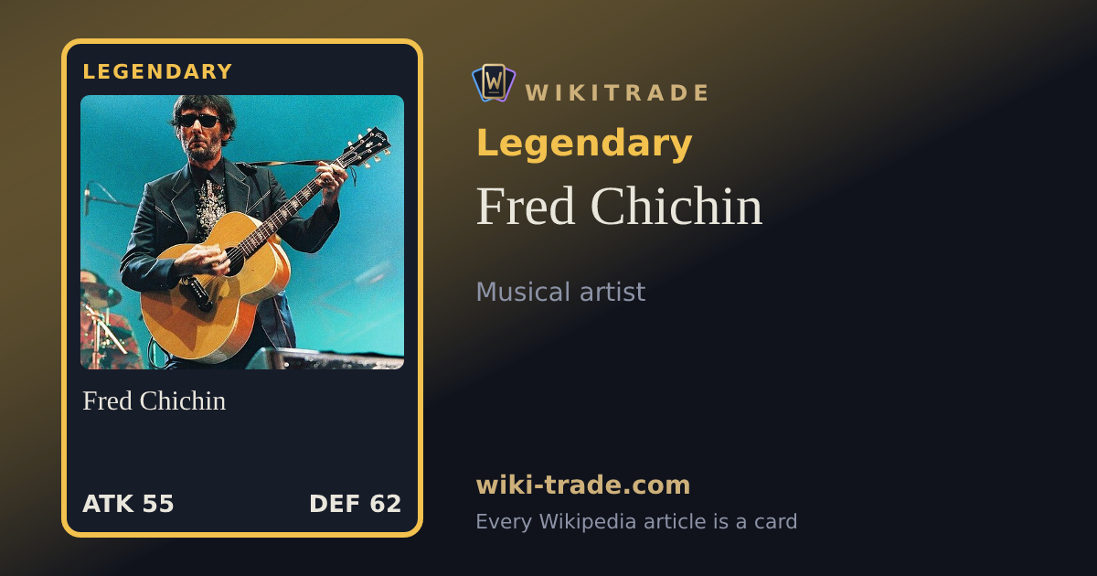 Fred Chichin — Legendary card