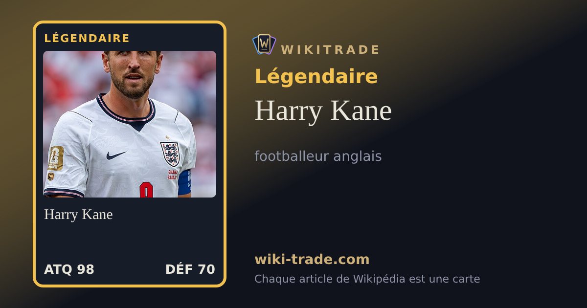Harry Kane — carte Légendaire