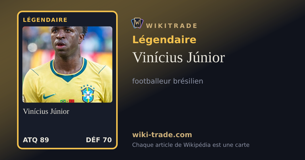 Vinícius Júnior — carte Légendaire