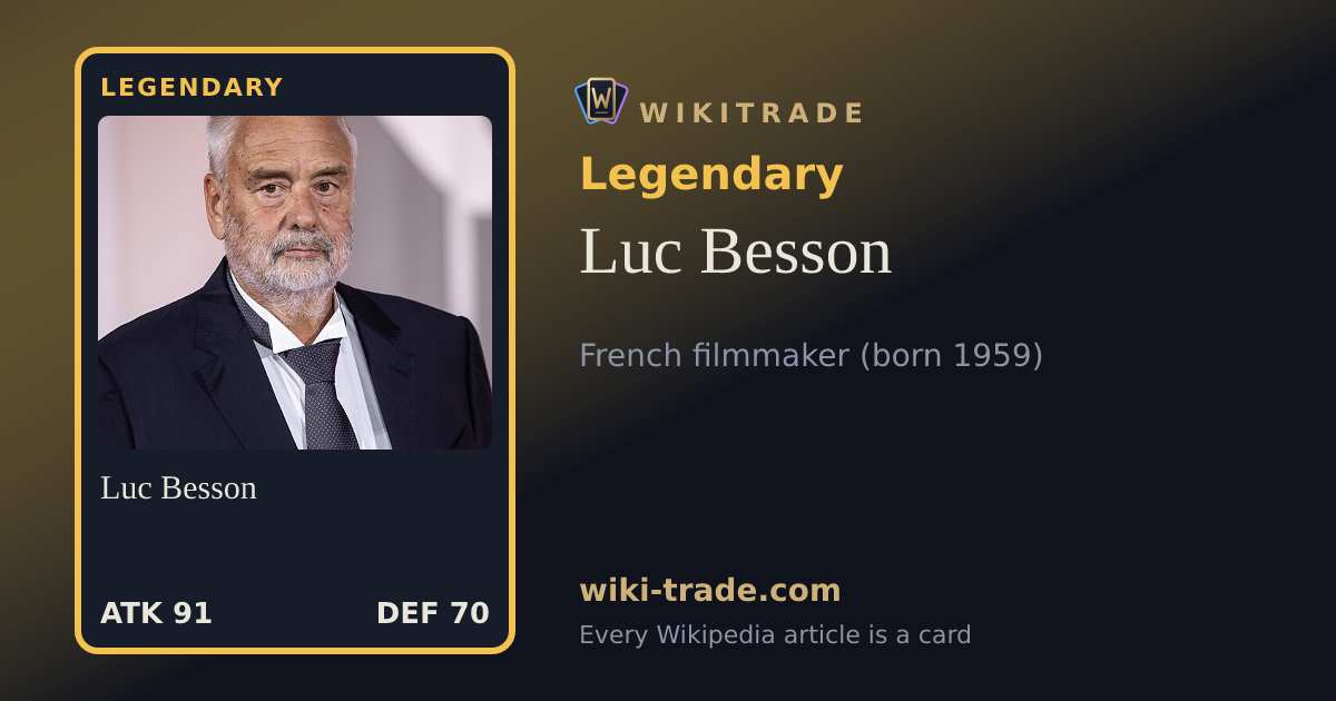 Luc Besson — Legendary card