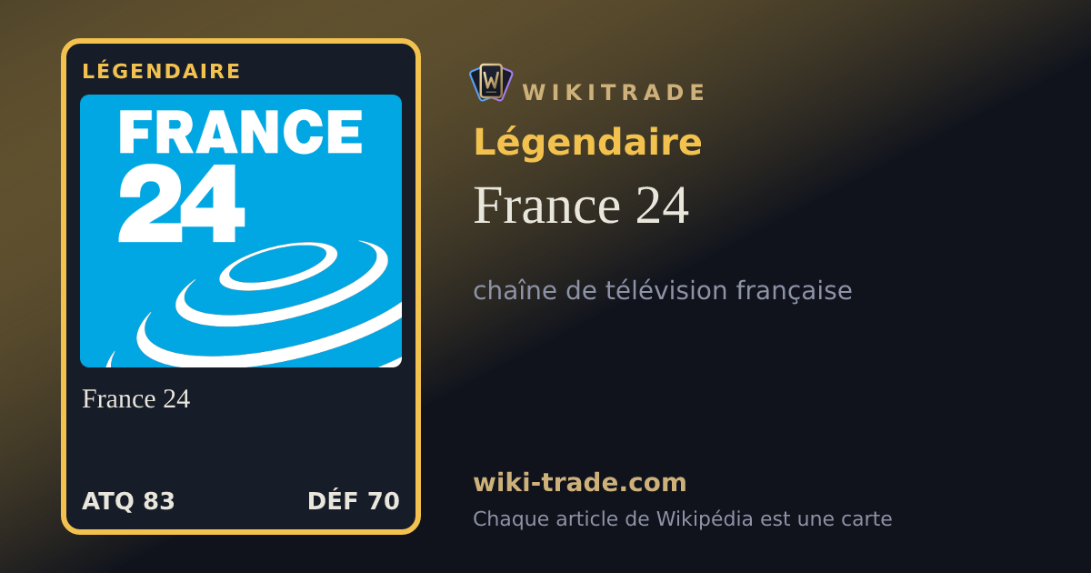 France 24 — carte Légendaire