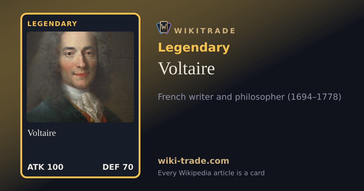 Voltaire — Legendary card