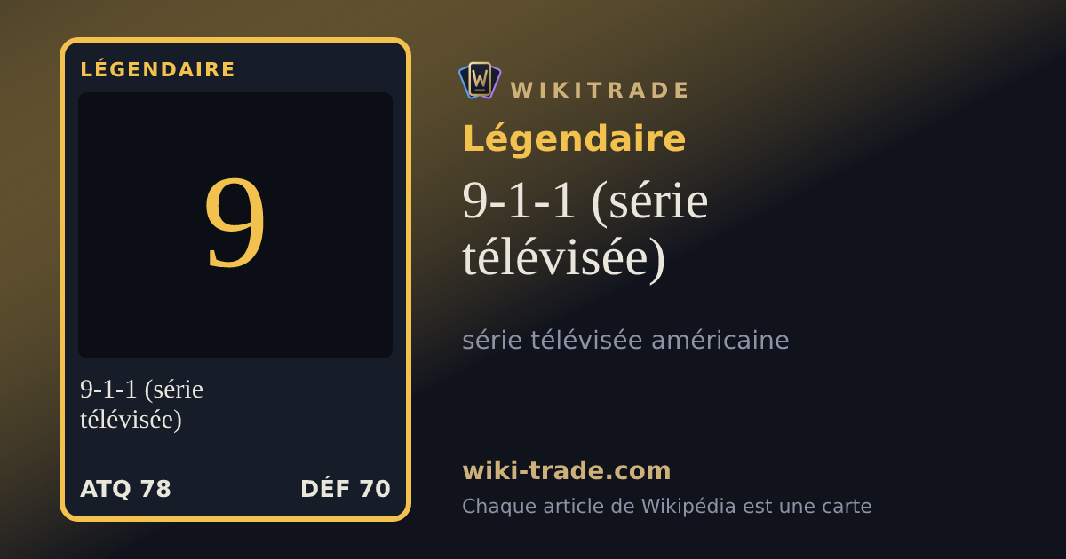 9-1-1 (série télévisée) — carte Légendaire