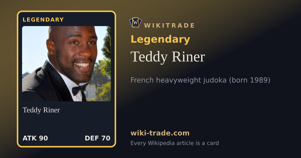 Teddy Riner — Legendary card