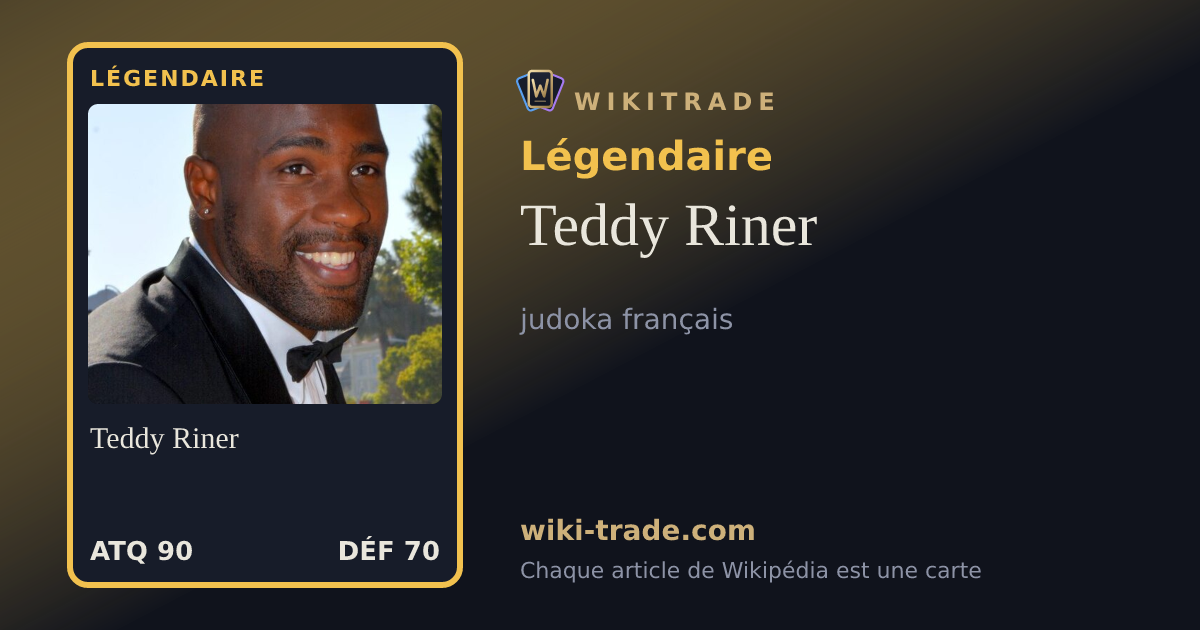 Teddy Riner — carte Légendaire