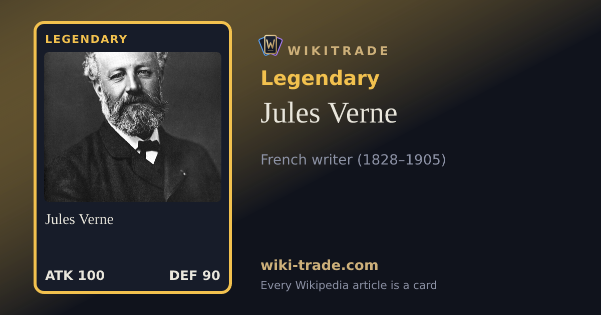 Jules Verne — Legendary card