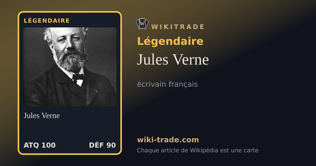 Jules Verne — carte Légendaire